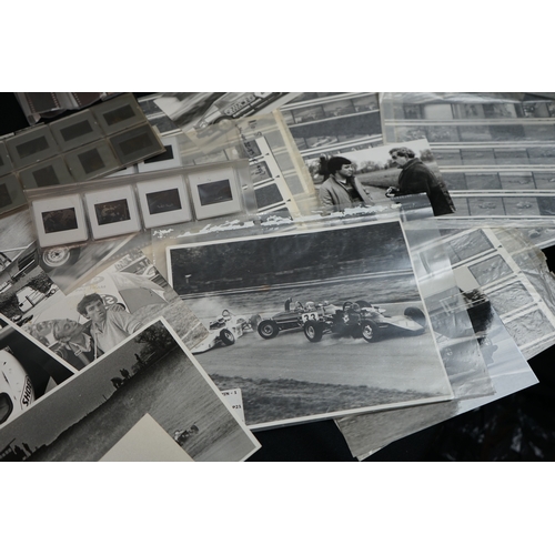 47 - Motorsport Interest: 2 Albums of Photographic Negatives