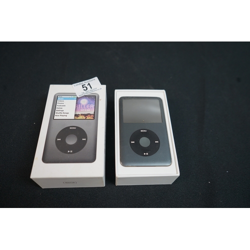 51 - Boxed 160gb Ipod Classic