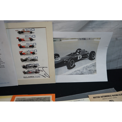 62 - Thrust SSC and F1 Interest Lot of Ephemera & Collectables