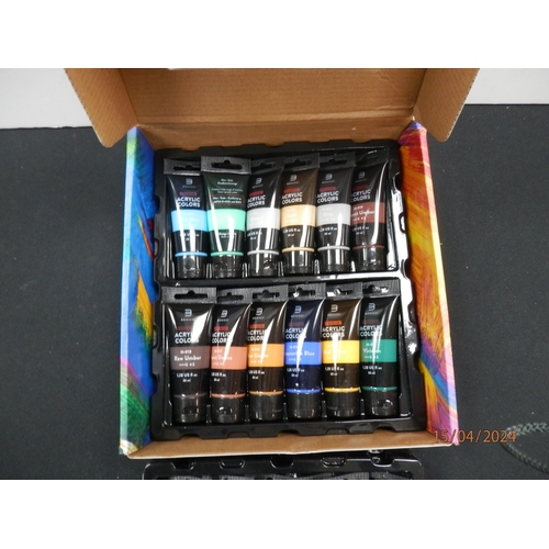 1229 - Benicci acrylic paint set