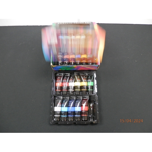 1229 - Benicci acrylic paint set