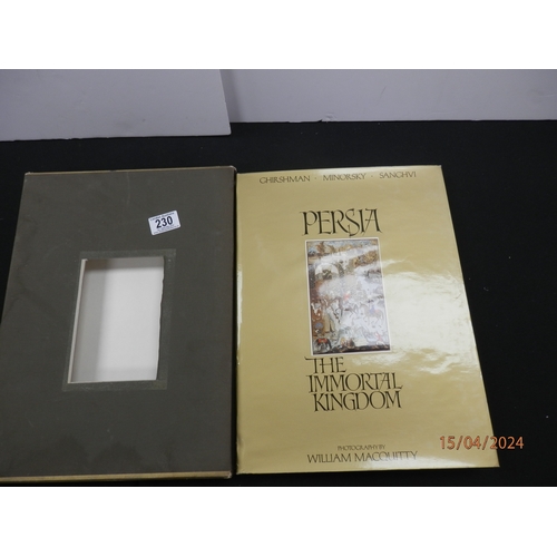 1230 - Persia the Immortal Kingdom book