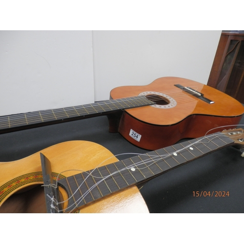 1254 - 2x  acoustic guitars Jose Jerrer/Jsh Encore