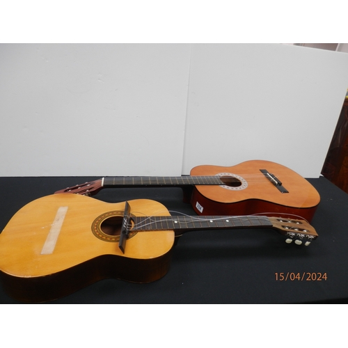 1254 - 2x  acoustic guitars Jose Jerrer/Jsh Encore