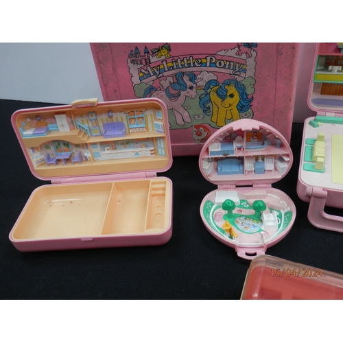 1256 - Collection of Various Vintage Polly Pocket etc