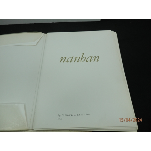 1263 - Nanban Japanese art Monographs book C.Olivetti 1969