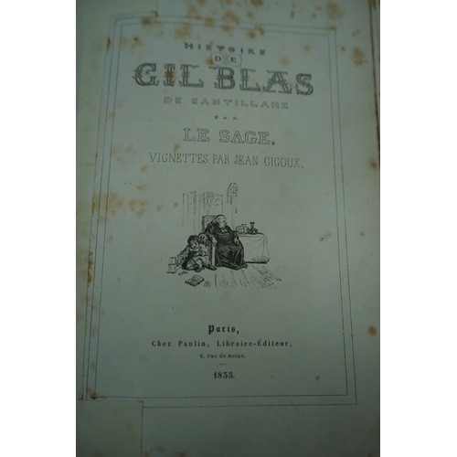 1268 - Historie de Gil Blas 1835