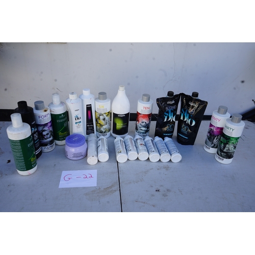 1275 - Lot of 22 assorted hair products