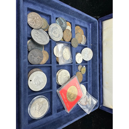 221 - Good Collection of Coins to include Silver proof Examples, 1 OZ Silver Coins, Two 1/28th Ounce .999 ... 