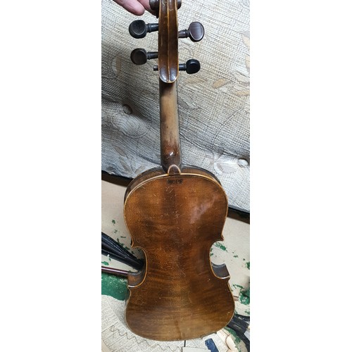 211 - Old Violin with case