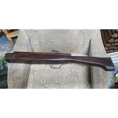 211A - Old wooden rifle