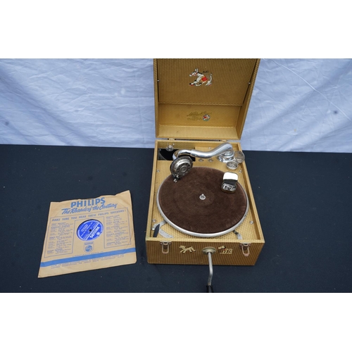 1283 - Vintager Portable Gramophone