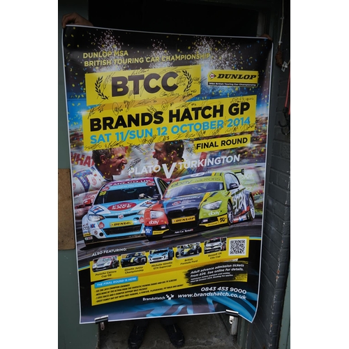 2D - Formula One Interest: Brands Hatch GP 2014 Autographed Poster