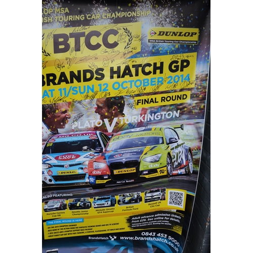 2D - Formula One Interest: Brands Hatch GP 2014 Autographed Poster