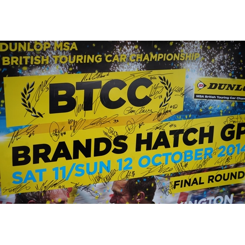 2D - Formula One Interest: Brands Hatch GP 2014 Autographed Poster