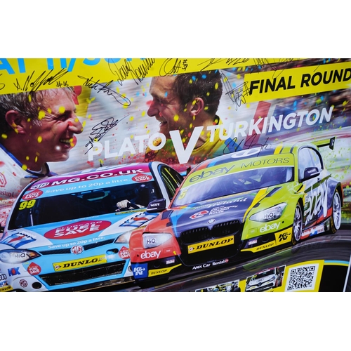 2D - Formula One Interest: Brands Hatch GP 2014 Autographed Poster