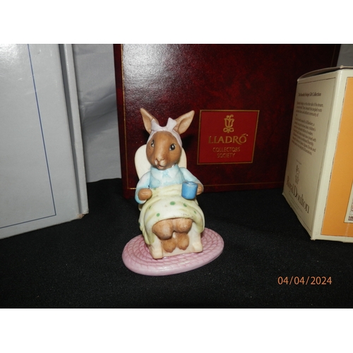 114 - Lladros Collectors Society Binder and a Signed Lladro Plaque