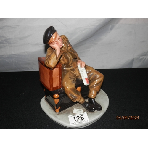 126 - Royal Doulton Classics Figurine: The Railway Sleeper