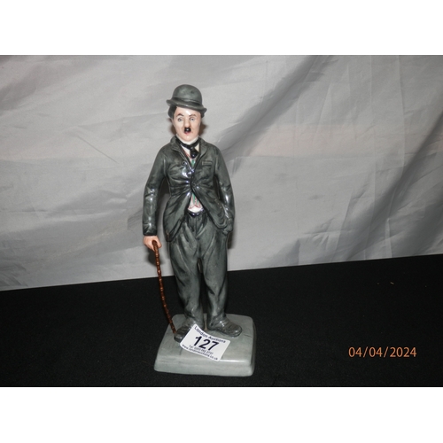 127 - Royal Doulton Limited Edition Charlie Chaplin Figurine