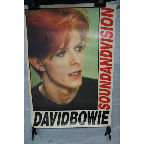 1288 - Vintage David Bowie Soundandvision Poster