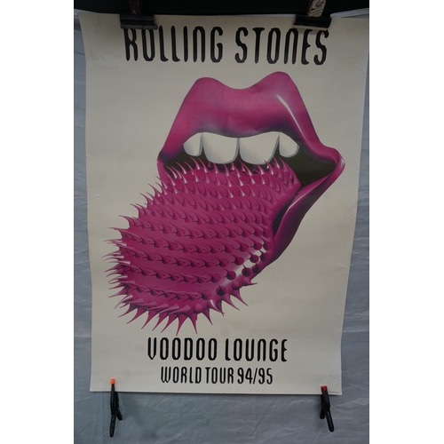 1289 - Vintage Rolling Stones Voodoo Lounge Poster