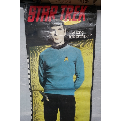 1292 - Vintage Star Trek Door Poster