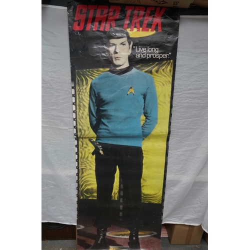 1292 - Vintage Star Trek Door Poster