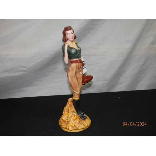 131 - Royal Doulton Classics The Landgirl Figurine