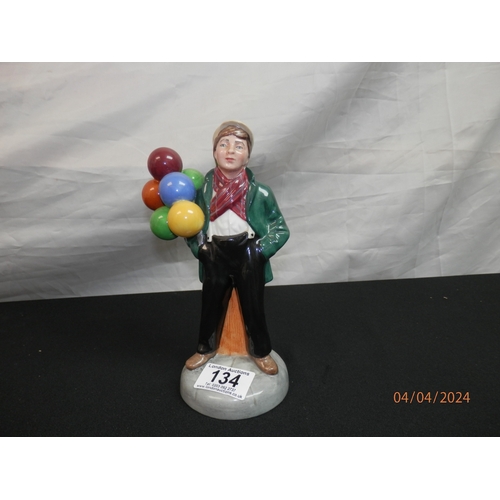 134 - Royal Doulton Balloon Boy Figurine