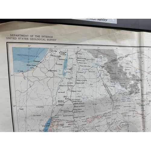 2B - A MAP OF THE ARABIAN PENINSULA
United States Geological Survey and the Arabian American Oil Company,... 