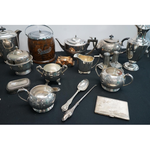 380 - Good lot of Various  Silver plated items