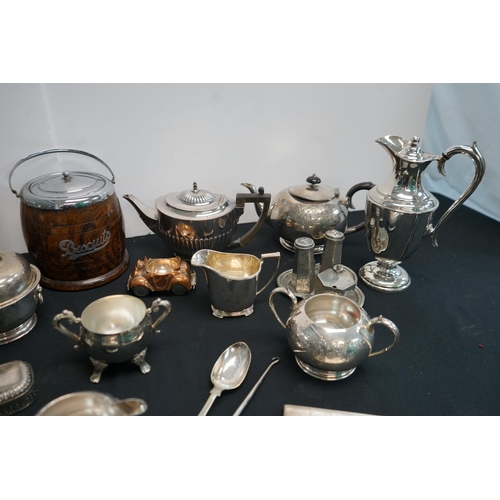 380 - Good lot of Various  Silver plated items