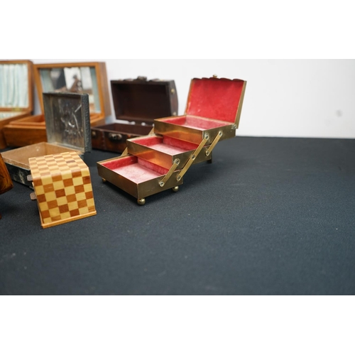 398 - Good Lot of Various Wooden Boxes etc