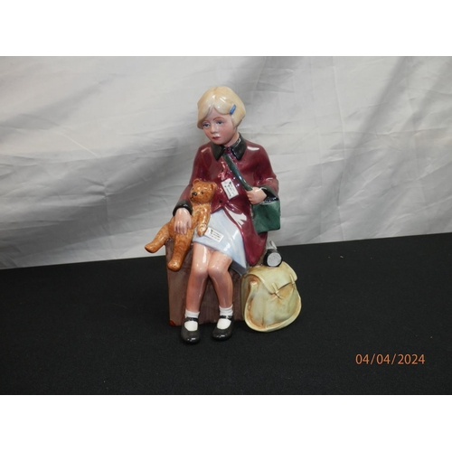 135 - Royal Doulton The Girl Evacuee Figurine