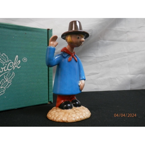 139 - Boxed Ltd Edition Beswick Windy Miller Figurine