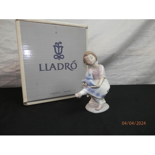 142 - Mint and Boxed Lladro Best Friend Figurine