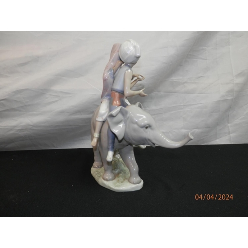 149 - Large Mint and Boxed Lladro Figurine-Hindu Children