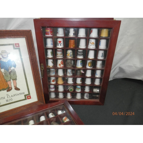 155 - Good Collection of Thimbles