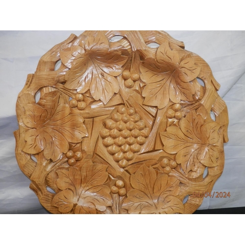 156 - Carved Wooden Dish