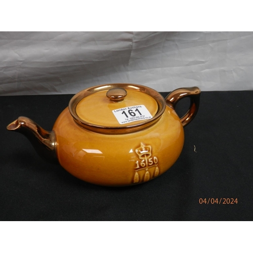 161 - Dawson Newman and Co Boston Tea Parties Teapot