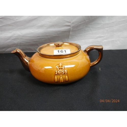 161 - Dawson Newman and Co Boston Tea Parties Teapot