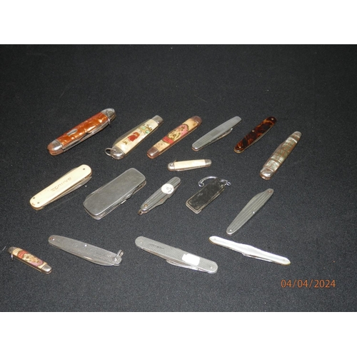 177 - Good Collection of Pen Knives etc