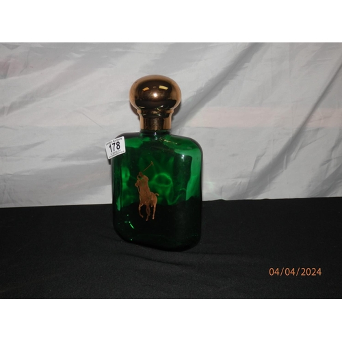 178 - Large Ralph Lauren Display Perfume Bottle 23cm