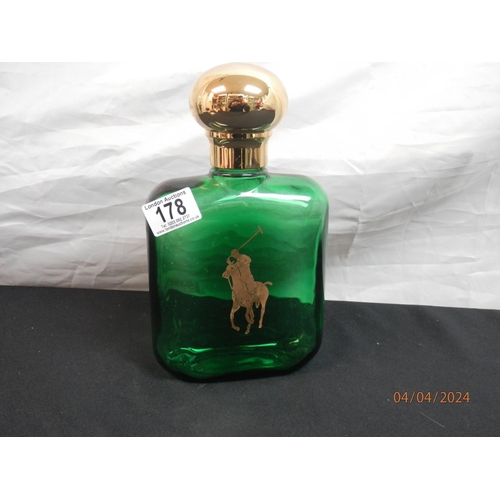 178 - Large Ralph Lauren Display Perfume Bottle 23cm