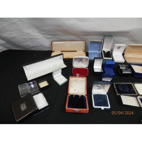 233 - Lot of Empty Jewellery boxes-Ideal Dealer Lot