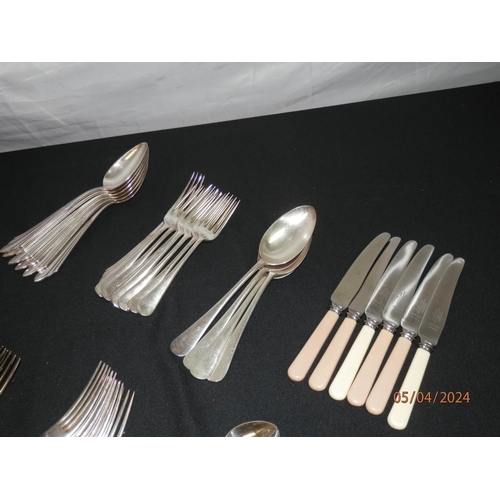 238 - Large Lot of Vintage Silver Plated Cutlery