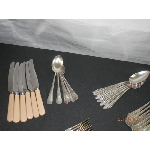 238 - Large Lot of Vintage Silver Plated Cutlery