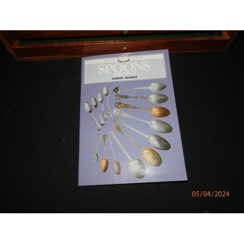 244 - Good Collection of Tea Spoons to Include Silver, Silver Plate and White Metal examples in a Set of C... 