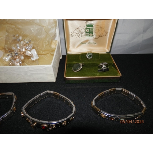 253 - Ladies Boxed Rotary Wrist Watch and other various Jewellery