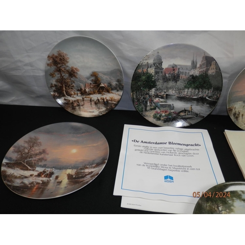 270 - Set of Limited Edition Royal Mosa Amsterdam Collectors Plates